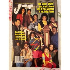 VTG JET Magazine May 4 1992 Cosby show ends cover photo of cast EUC